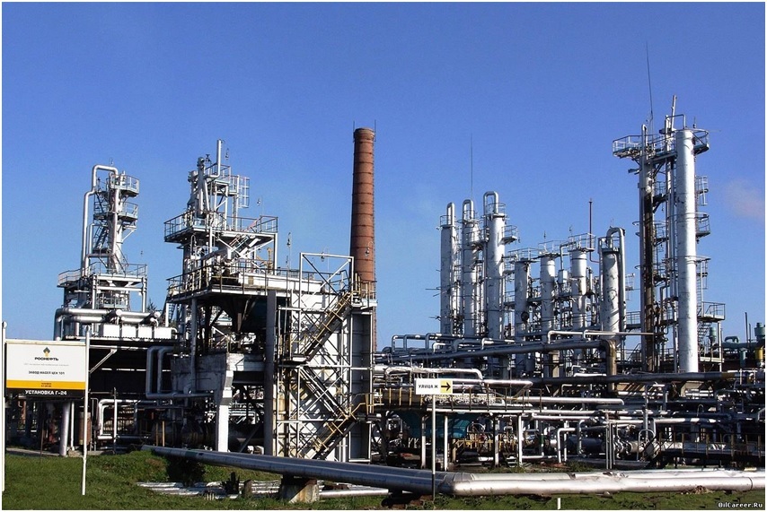 <span>&nbsp;</span>Опыт работы на объектах нефтехимической, нефтеперерабатывыющей и химической промышленности: